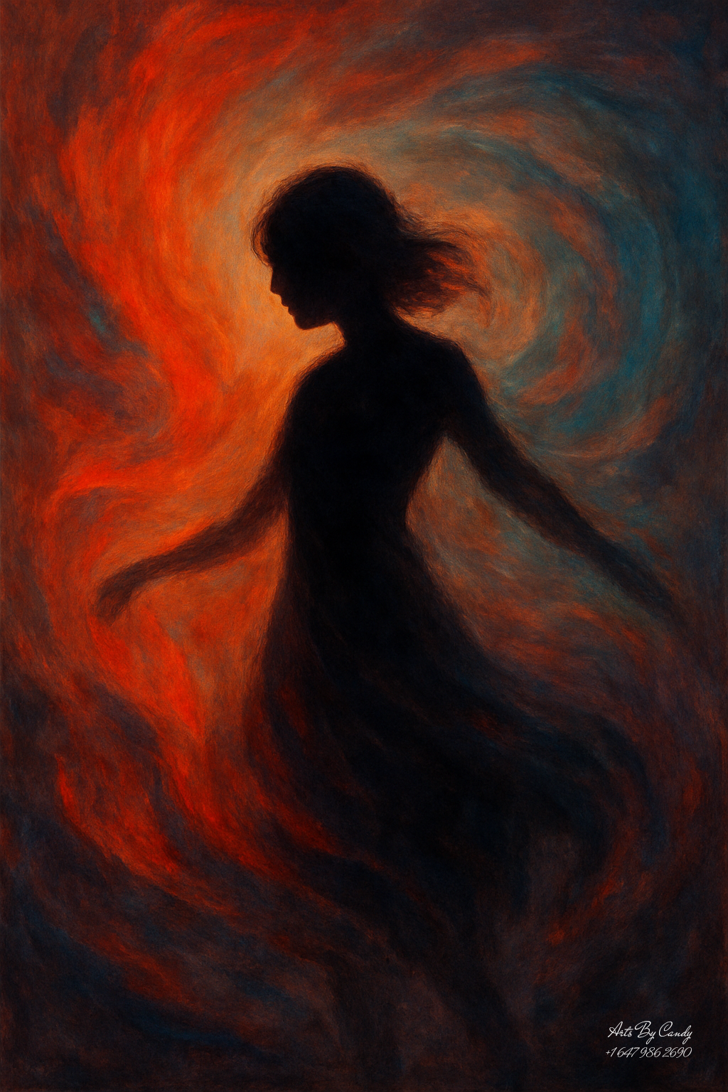 The Silence She Carried – A Portrait of Quiet Strength